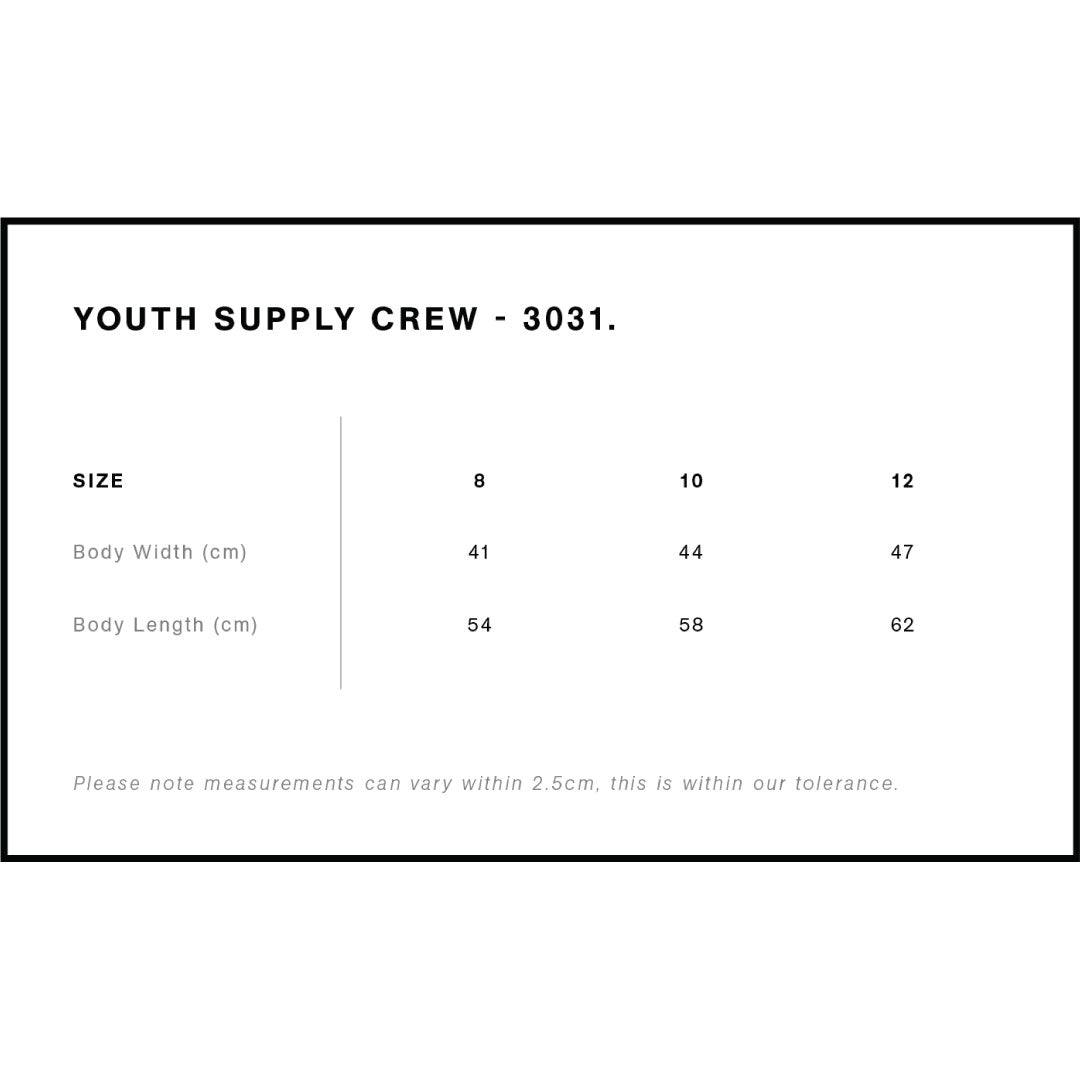 3030 AS Colour Kids Supply Crew Fleece