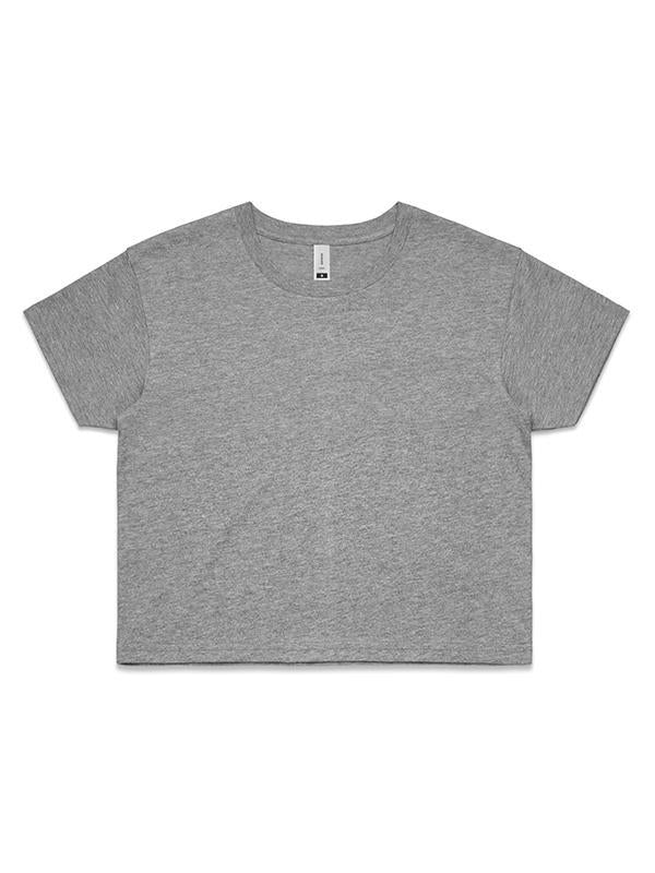 4062 AS Colour Wo's Crop Tee - Ladies