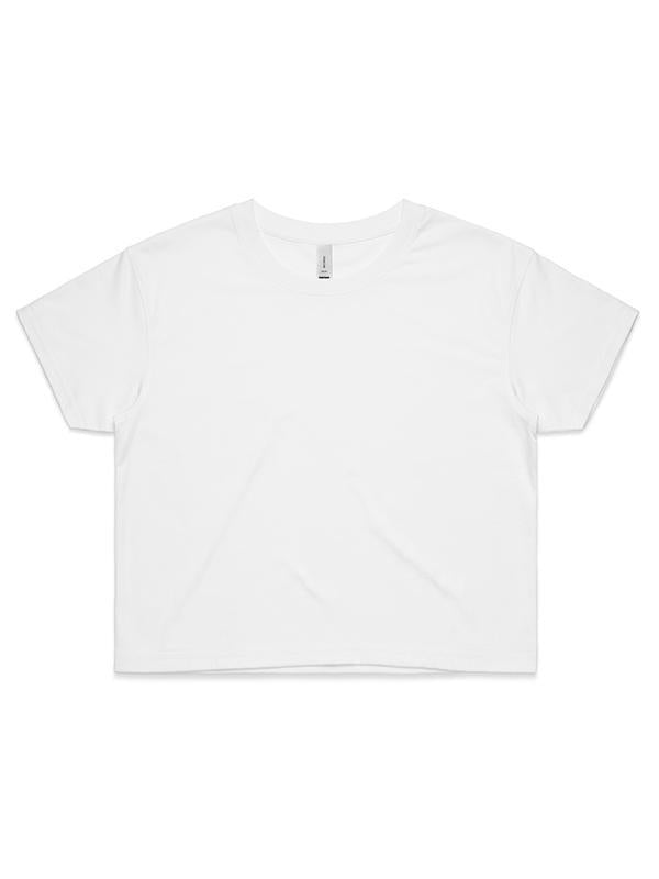 4062 AS Colour Wo's Crop Tee - Ladies