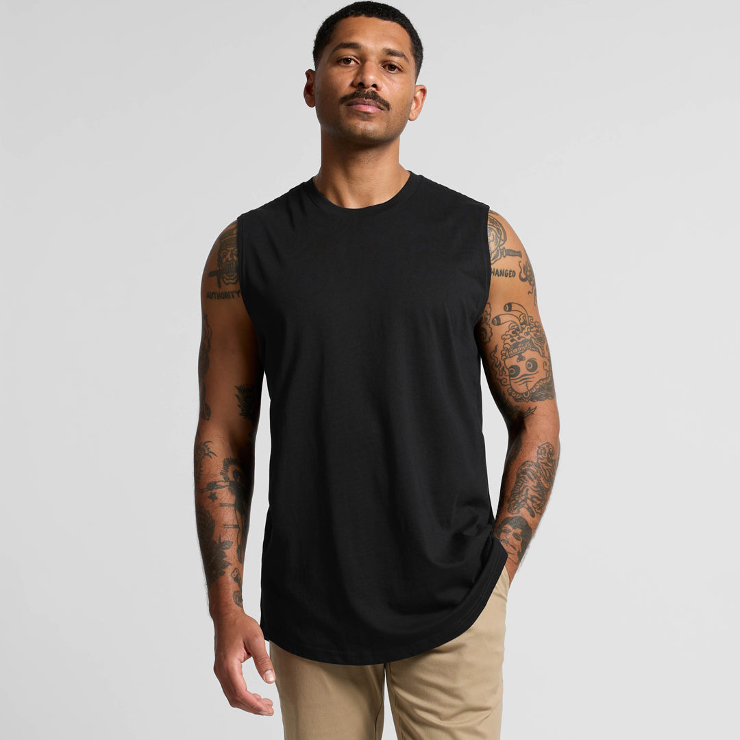 5091 AS Colour Staple Curve Tank