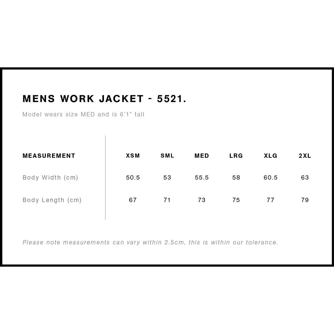 5521 AS Colour Work Jacket