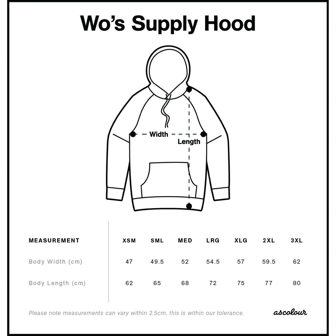 4101 AS Colour Wo's Supply Hoodie