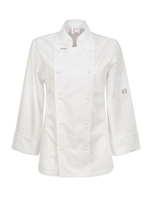 CJL20 Womens Lightweight Executive Chefs Jacket L/S