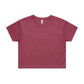 4062 AS Colour Wo's Crop Tee - Ladies