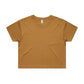 4062 AS Colour Wo's Crop Tee - Ladies
