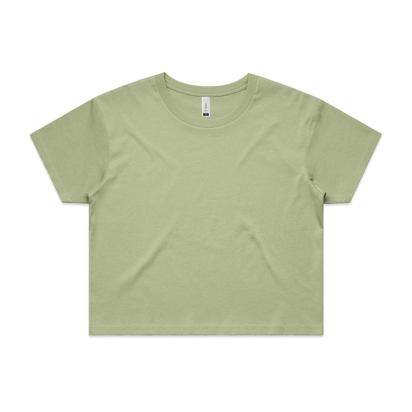 4062 AS Colour Wo's Crop Tee - Ladies
