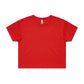 4062 AS Colour Wo's Crop Tee - Ladies
