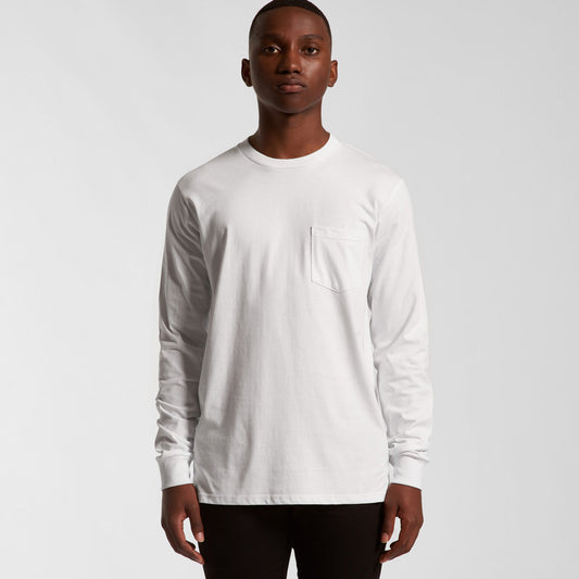 5072 AS Colour Classic Pocket Long Sleeve Tee
