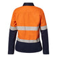 FSL016A Womens HRC2 Inherent Hi Vis Reflective Shirt With Gusset Sleeves