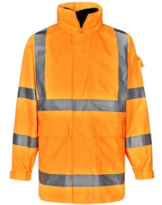 SW75 VIC Rail Hi Vis Safety Jacket - Unisex