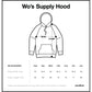 4101 AS Colour Wo's Supply Hoodie