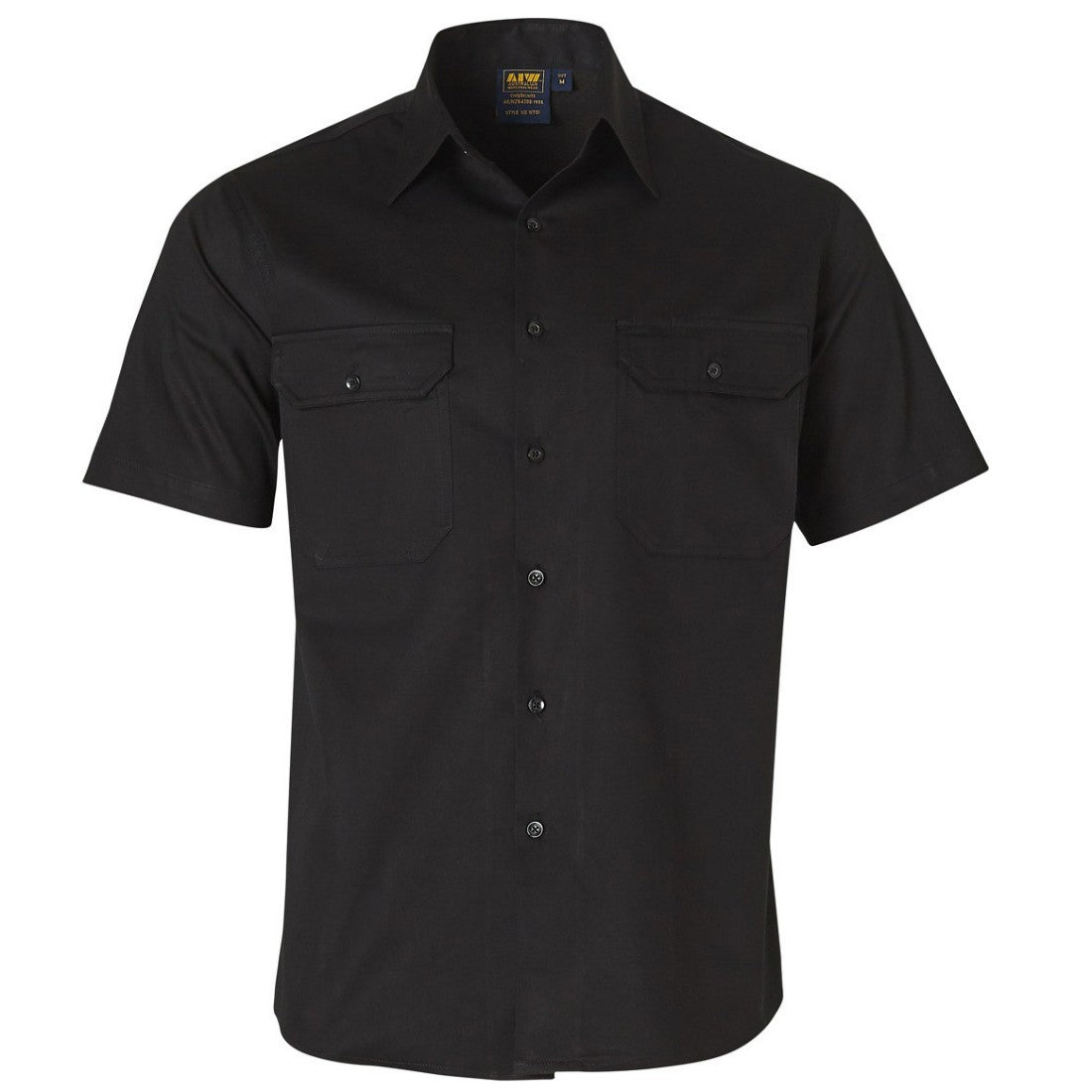 WT01 Cool Breeze Cotton Short Sleeve Work Shirt