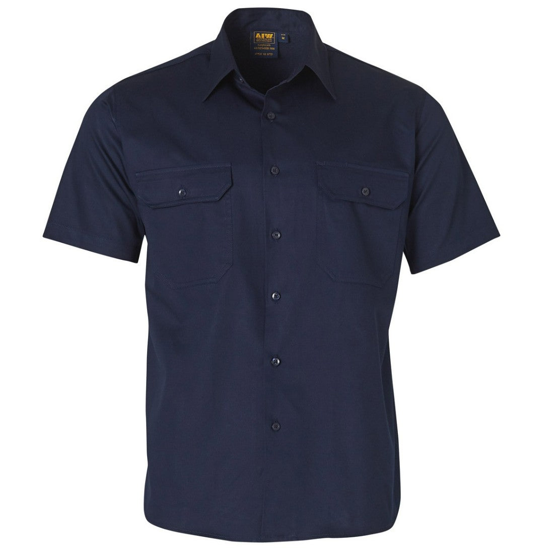 WT01 Cool Breeze Cotton Short Sleeve Work Shirt