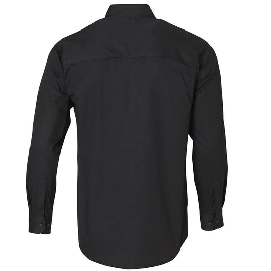 WT02 Cool Breeze Cotton Long Sleeve Cotton Work Shirt