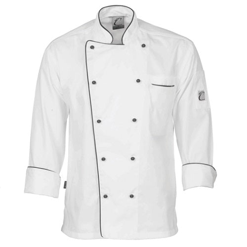 1112 Classic Chef Jacket Long Sleeve - dixiesworkwear