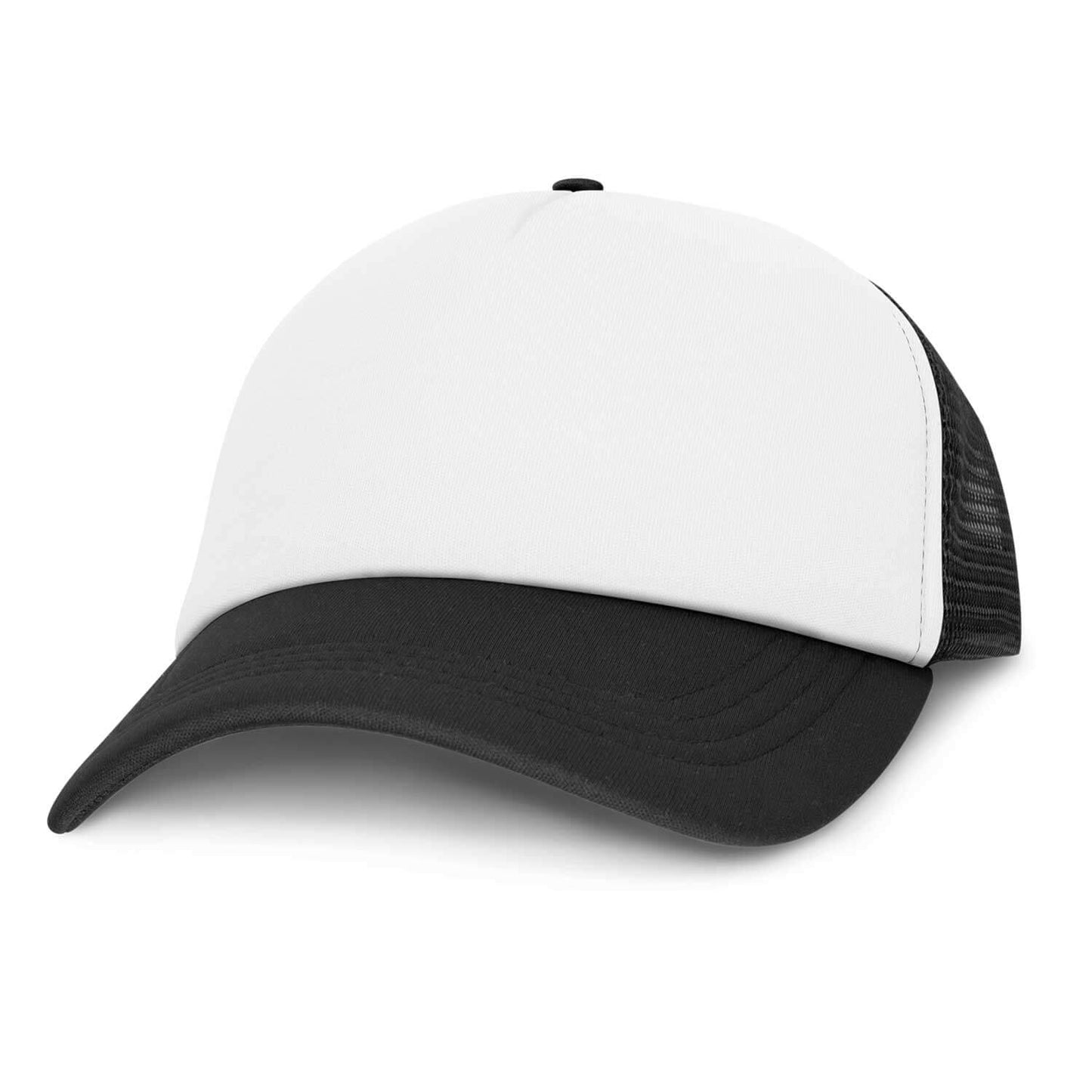 TC-113032 Cruise Mesh Cap White Front - Printed