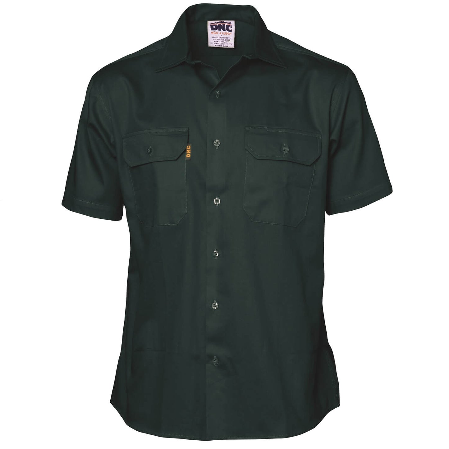 3201 - Work Shirt Cotton Drill Short Sleeve