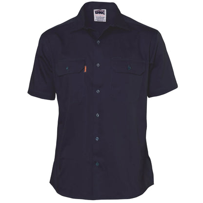 3201 - Work Shirt Cotton Drill Short Sleeve