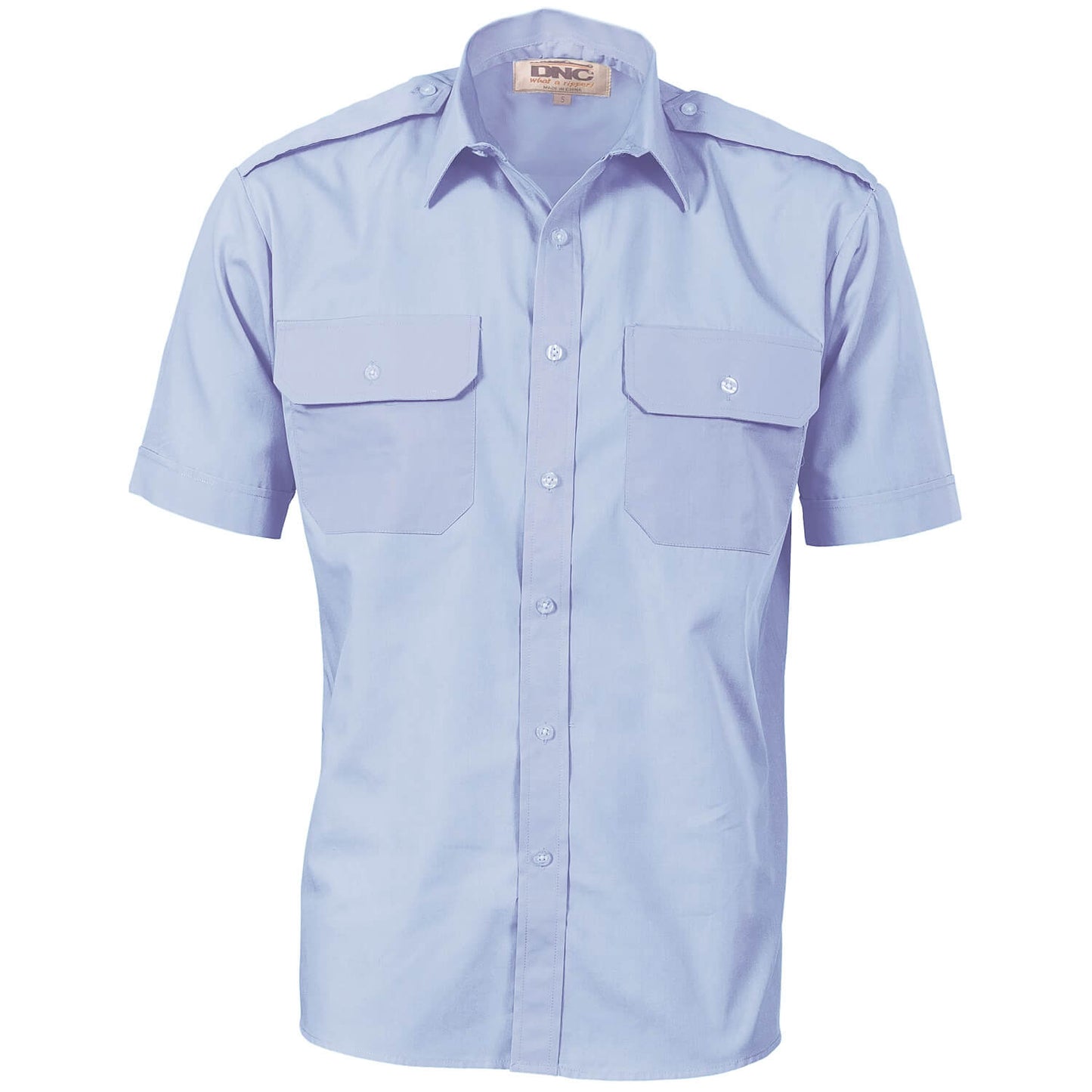 3213 Epaulette Shirt Short Sleeve