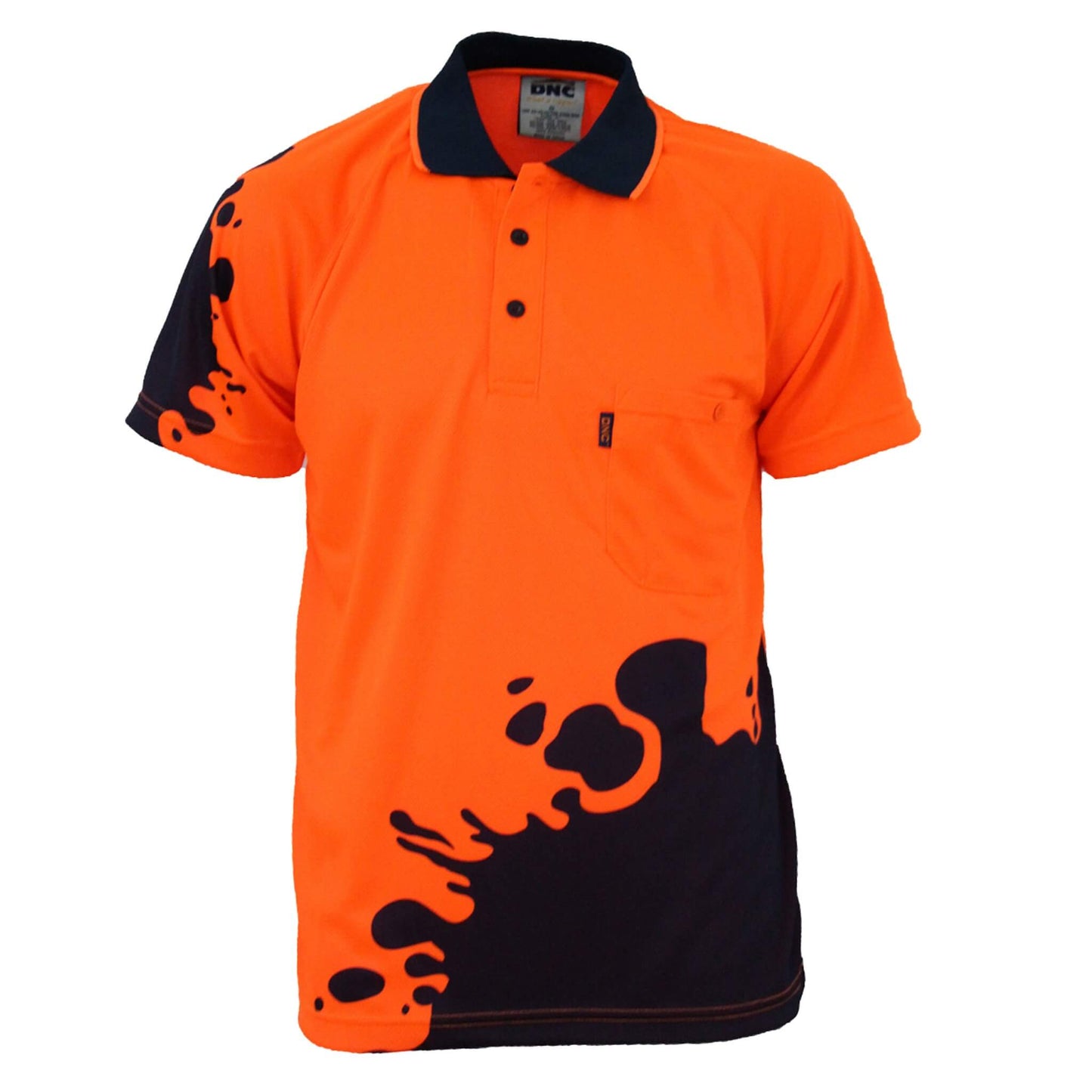 3567 Hivis Sublimated Blot Polo