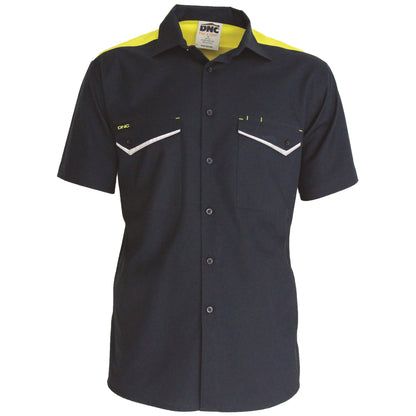 3581 RipStop Cool Cotton Tradies Shirt - Short Sleeve