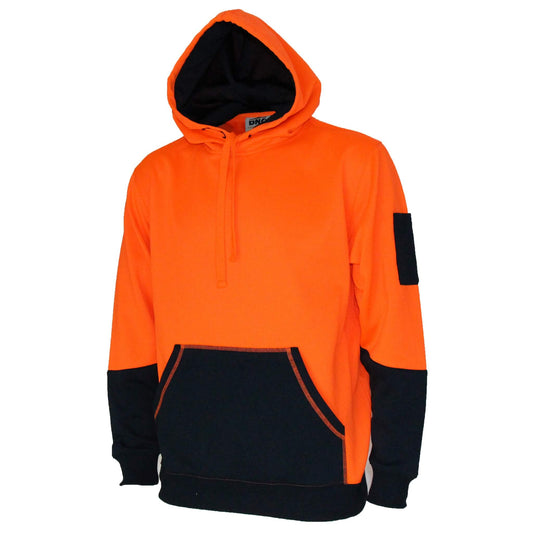 3721 Hivis 2 Tone Fleecy Hoodie