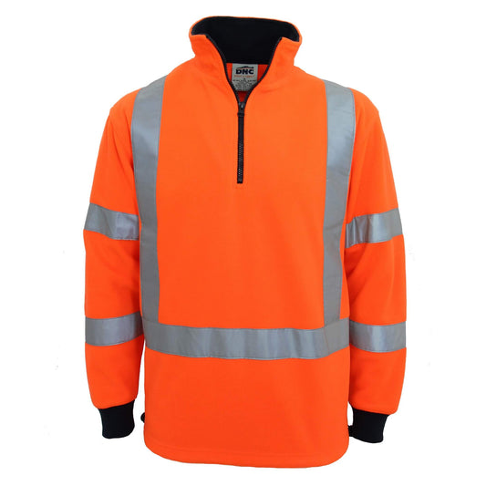 3730 HiVis "X" Back & Biomotion Taped Polar Fleece