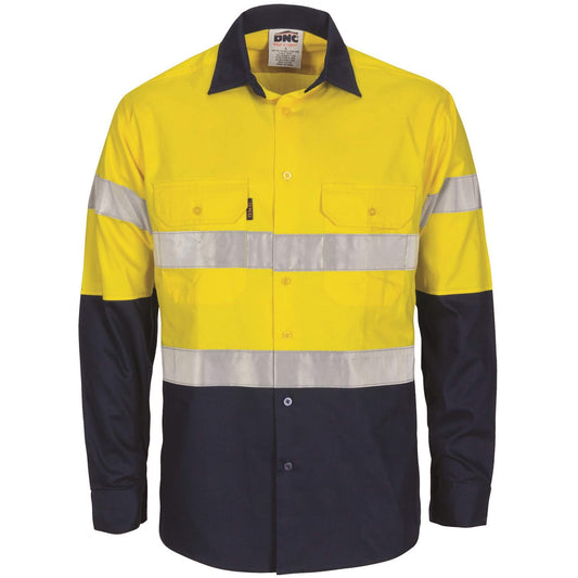 3782 HiVis Cool-Breeze Vertical Vented Shirt Taped