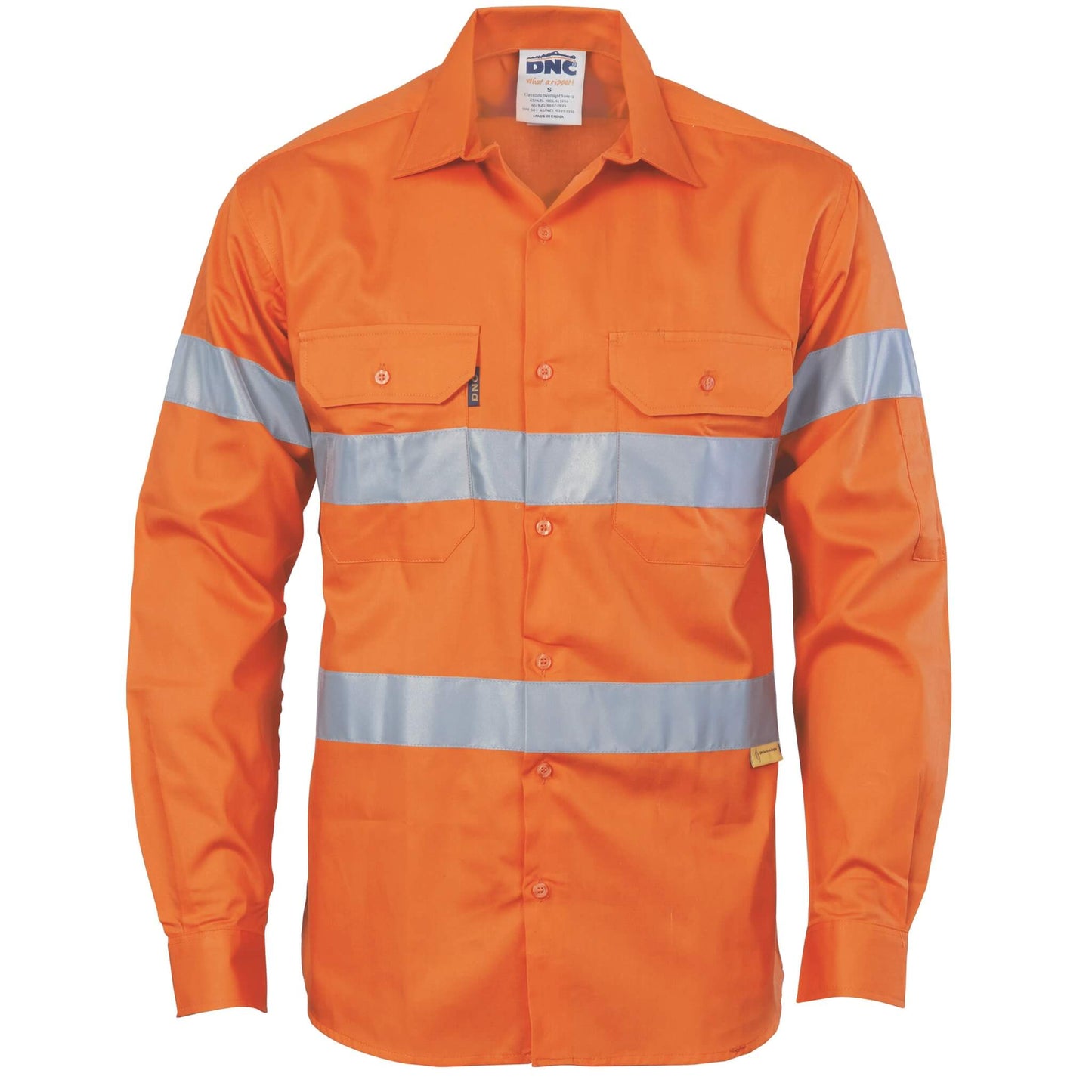 3835 HiVis Drill Shirt With 3M Tape - Long sleeve