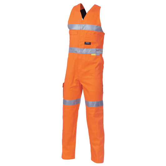 3857 HiVis Cotton Action Back With 3M Tape