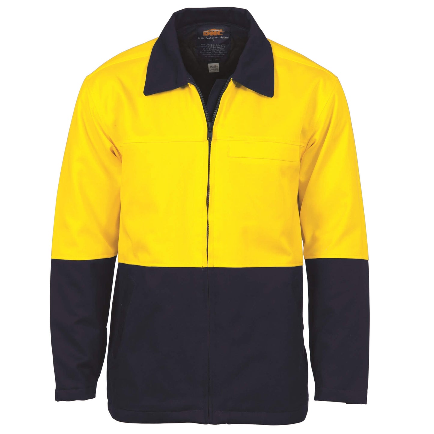 3868 - HiVis Two Tone Drill Jacket