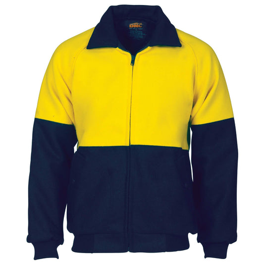 3869 HiVis Two Tone Bluey Bomber Jacket