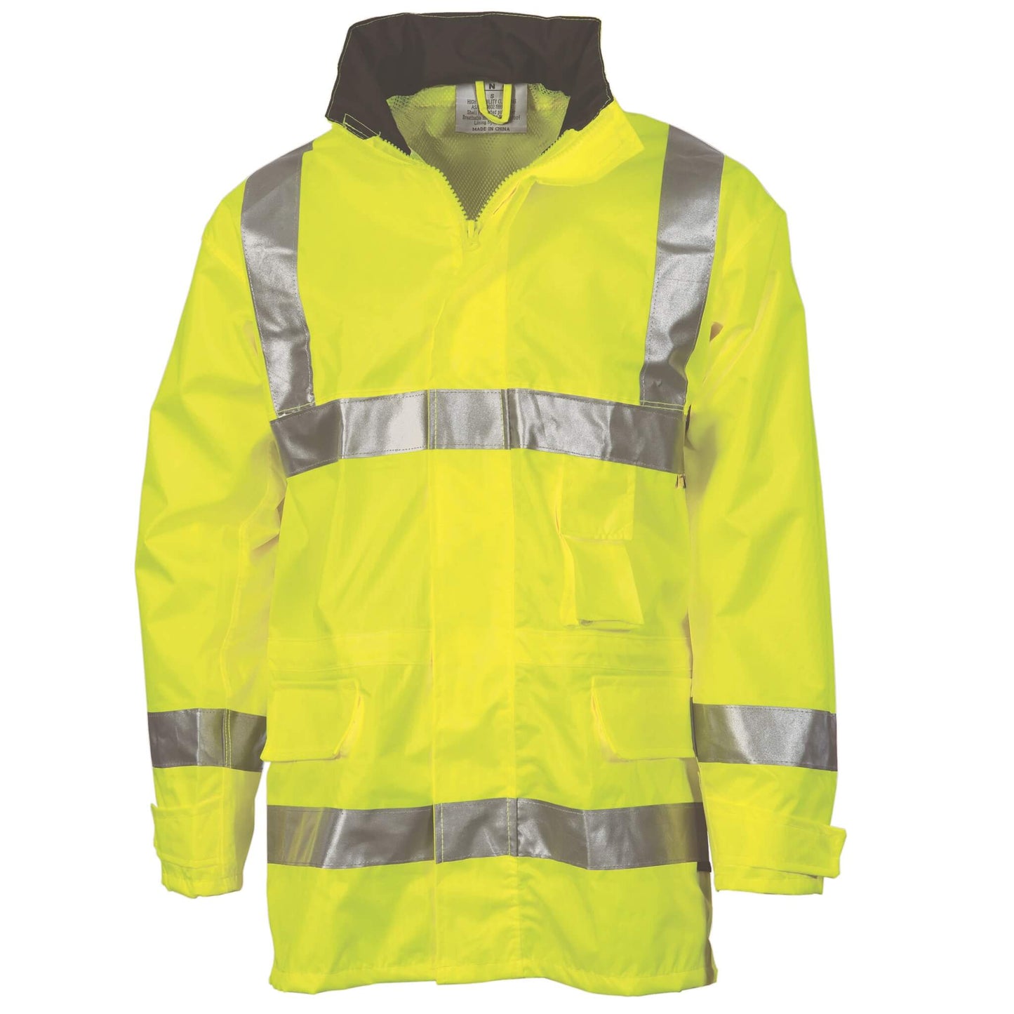 3871 HiVis Rain Jacket Taped