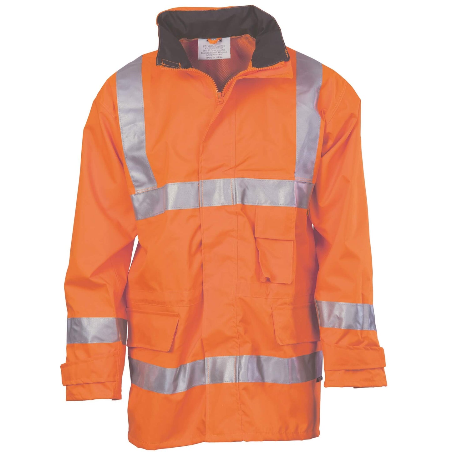 3871 HiVis Rain Jacket Taped