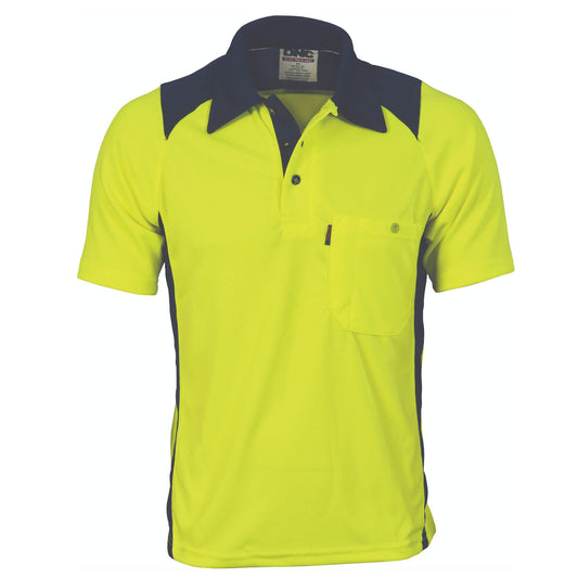 3893 Cool Breathe Action Polo Shirt - Short Sleeve