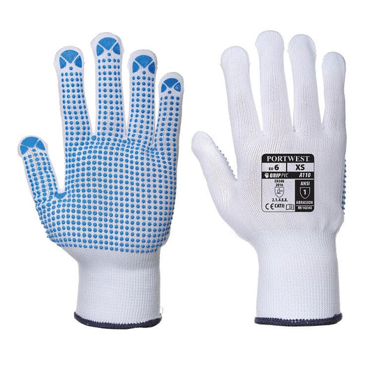 A110 Nylon Polka Dot Glove - dixiesworkwear