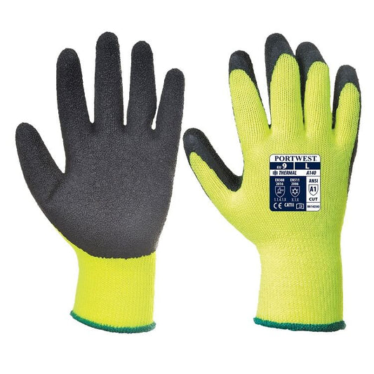 A140 Thermal Grip Glove Latex - dixiesworkwear