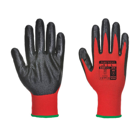 A310 Flexo Grip Nitrile Glove - dixiesworkwear