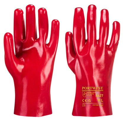 A427 PVC Gauntlet  27cm - 3 Pairs