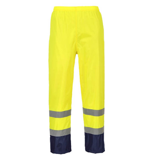 H444 Hi-Vis Classic Contrast Rain Trouser - dixiesworkwear