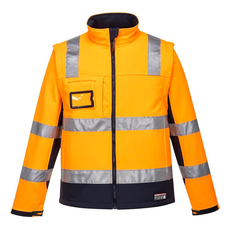 K8074 Chassis Jacket Softshell 2 in 1 - dixiesworkwear