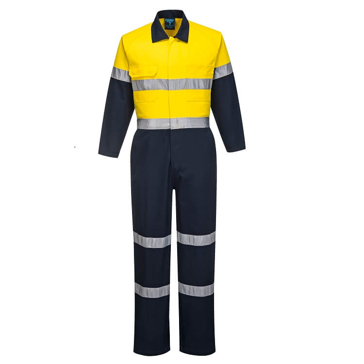 MA931 Regular Weight Combination Coveralls with Tape - dixiesworkwear