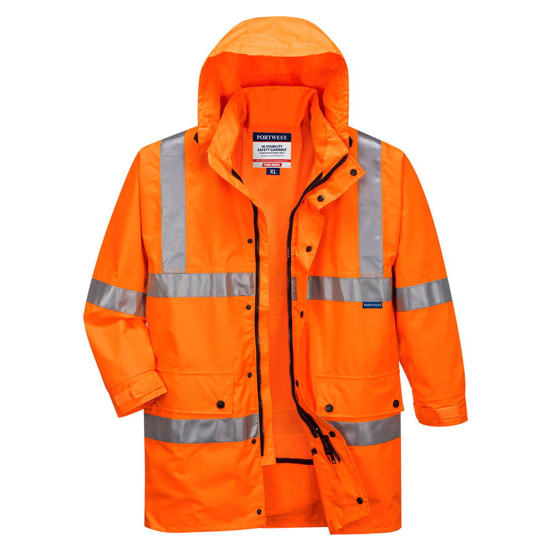 MF306 Hi-Vis Rain Jacket Lite