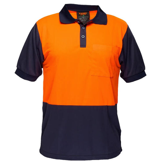 MP152 Two Toned Micro Mesh Polo - dixiesworkwear