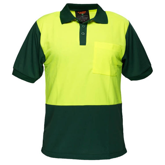 MP152 Two Toned Micro Mesh Polo - dixiesworkwear