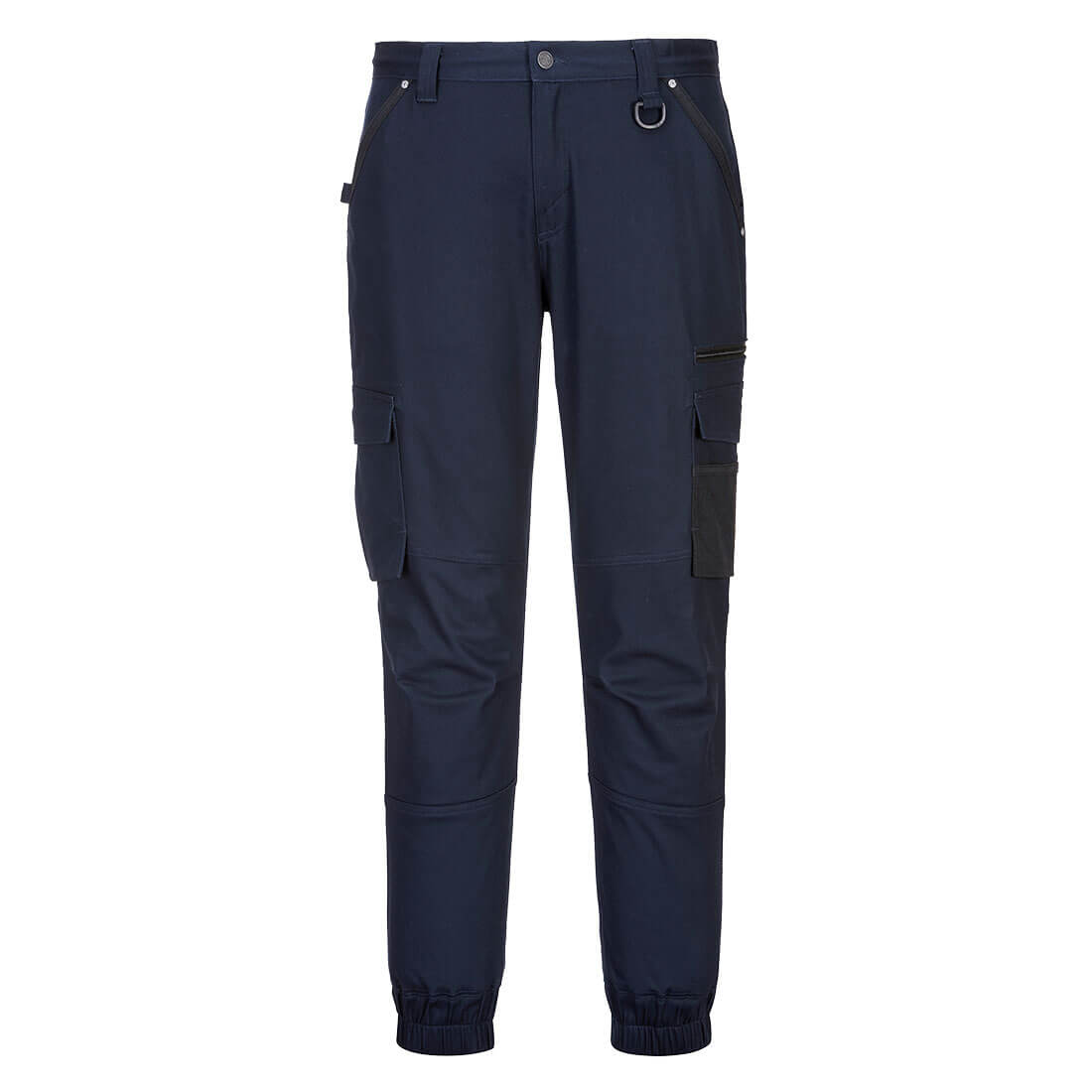 MP703 Cuffed Slim Fit Stretch Work Pants