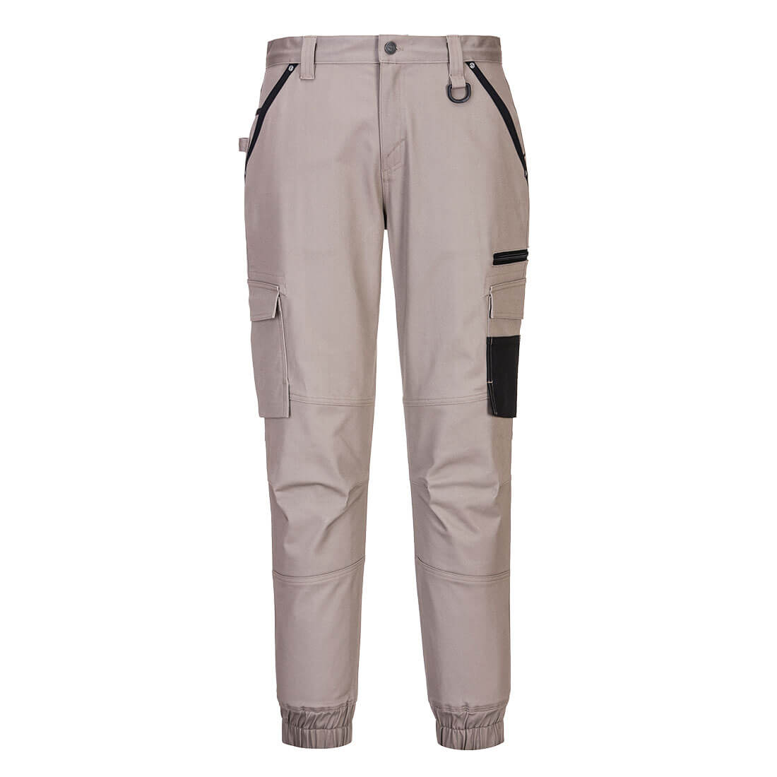 MP703 Cuffed Slim Fit Stretch Work Pants