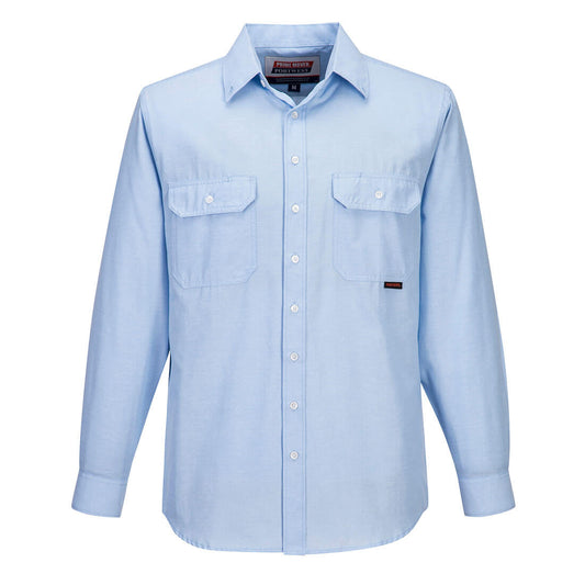 MS868 Chambray Shirt Long Sleeve