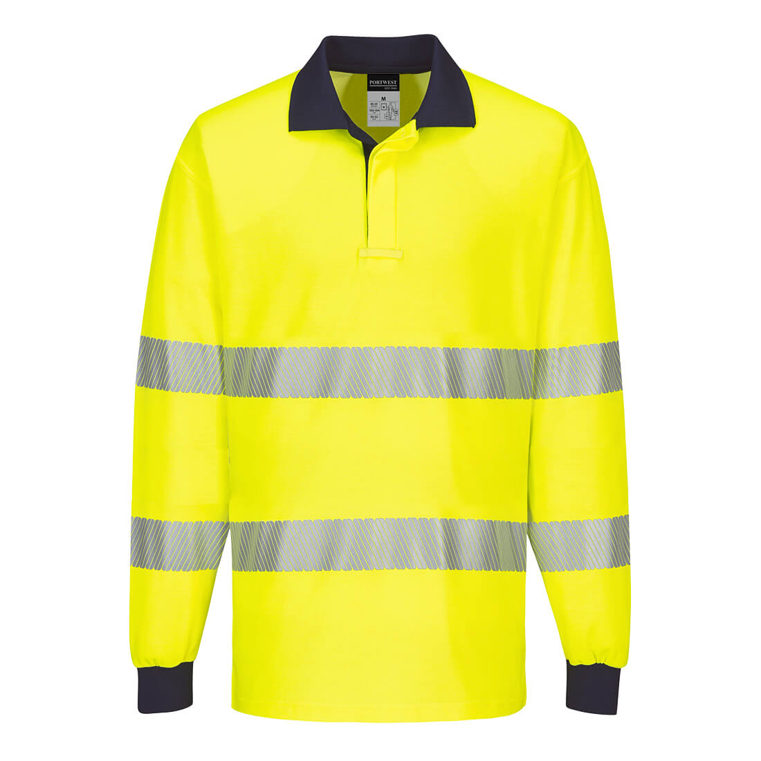 T186 - PW3 Hi-Vis Polo Shirt  L/S*