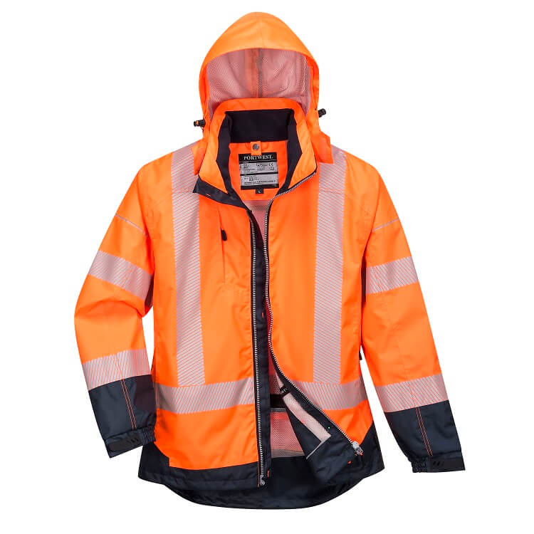 T403 PW3 Hi-Vis Breathable Jacket - dixiesworkwear